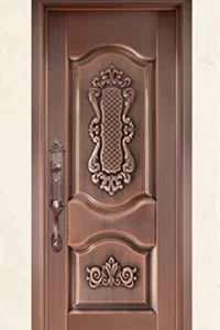 puerta seguridad vintage