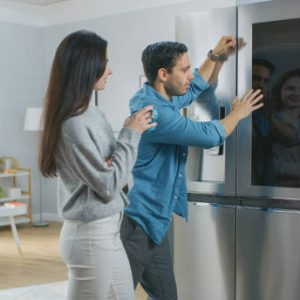 frigorífico con pantalla