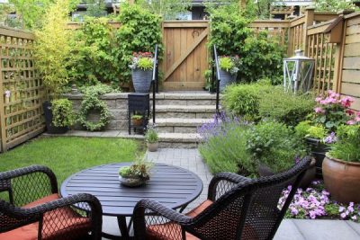 Cómo decorar un patio o jardín con plantas